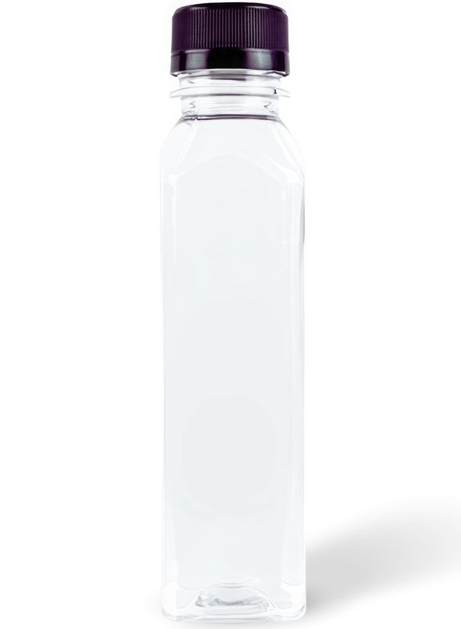 Blue Sky Clear Disposable Plastic Bottles with Lids - (1 Count) 8oz Multipurpose Serveware Containers for Parties, Events & Everyday Use - Image 1